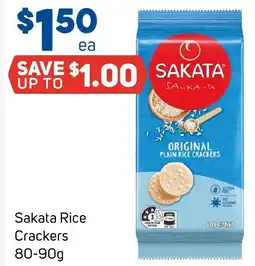 Foodland Sakata Rice Crackers offer