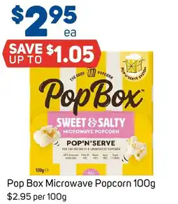 Foodland Pop Box Microwave Popcorn offer