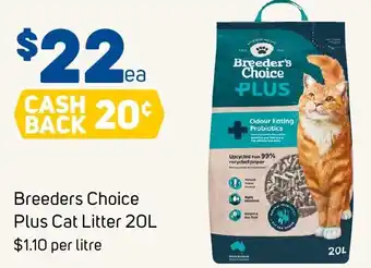 Foodland Breeders Choice Plus Cat Litter offer