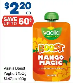 Foodland Vaalia Boost Yoghurt offer