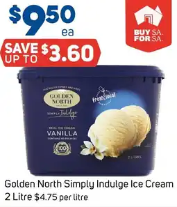 Foodland Golden North Simply Indulge Ice Cream offer