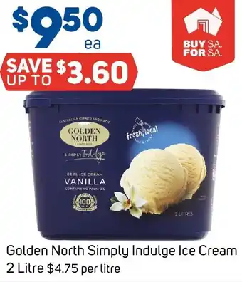 Foodland Golden North Simply Indulge Ice Cream offer