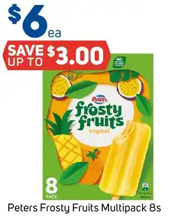 Foodland Peters Frosty Fruits Multipack offer