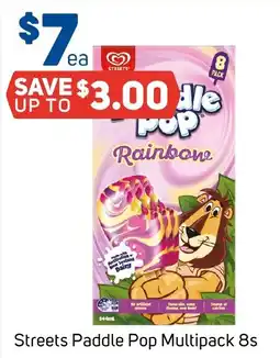 Foodland Streets Paddle Pop Multipack offer