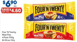 Foodland Four 'N Twenty Meat Pies offer