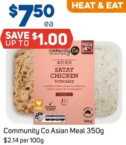 Foodland Community Co Asian Meal offer