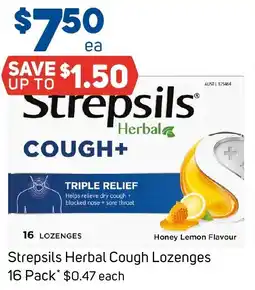Foodland Strepsils Herbal Cough Lozenges offer