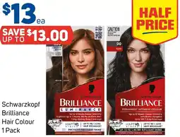 Foodland Schwarzkopf Brilliance Hair Colour offer