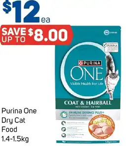 Foodland Purina One Dry Cat Food offer
