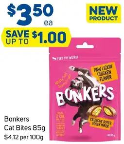 Foodland Bonkers Cat Bites offer