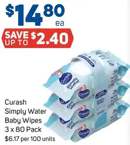 Foodland Curash Simply Water Baby Wipes offer