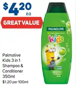 Foodland Palmolive Kids 3 in 1 Shampoo & Conditioner offer