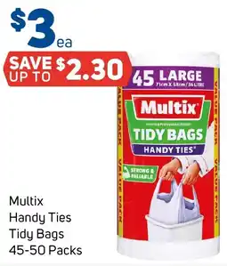 Foodland Multix Handy Ties Tidy Bags offer