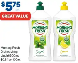 Foodland Morning Fresh Dishwashing Liquid offer