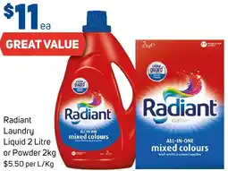Foodland Radiant Laundry Liquid offer