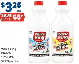 Foodland White King Bleach offer