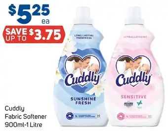 Foodland Cuddly Fabric Softener offer