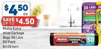 Foodland Multix Extra Wide Garbage Bags offer