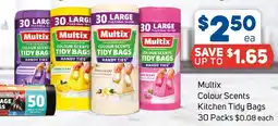 Foodland Multix Colour Scents Kitchen Tidy Bags offer