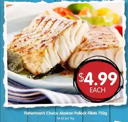 Spudshed Fisherman's Choice Alaskan Pollock Fillets offer