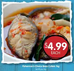 Spudshed Fisherman's Choice Basa Cutlets offer