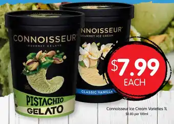 Spudshed Connoisseur Ice Cream Varieties offer