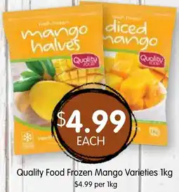 Spudshed Quality Food Frozen Mango Varieties offer