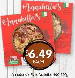 Spudshed Annabella's Pizza Varieties offer