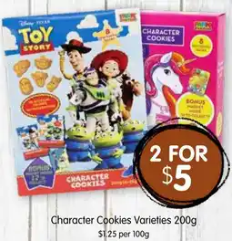 Spudshed Character Cookies Varieties offer