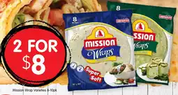 Spudshed Mission Wrap Varieties offer