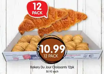Spudshed Bakery Du Jour Croissants offer