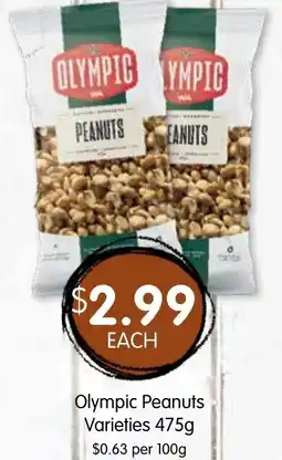 Spudshed Olympic Peanuts Varieties offer