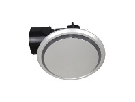 Novaline II 290 Ceiling Exhaust Fan, Round, Silver