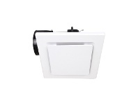 Novaline II 290 Ceiling Exhaust Fan, Square, White