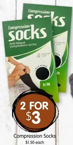 Spudshed Compression Socks offer