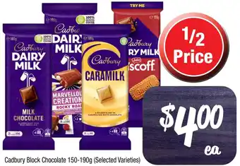 Cadbury Block Chocolate