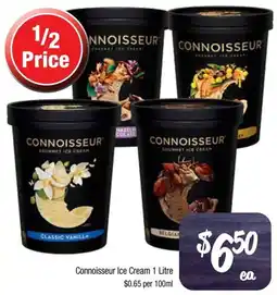 Foodworks Connoisseur Ice Cream offer