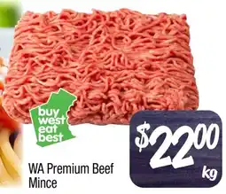 Foodworks WA Premium Beef Mince offer