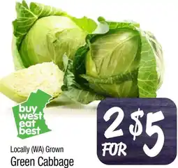 Foodworks Green Cabbage offer