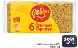 Foodworks Golden Crumpet Squares offer