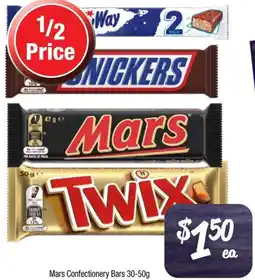 Foodworks Mars Confectionery Bars offer