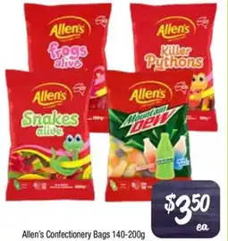 Foodworks Allen's Confectionery Bags offer