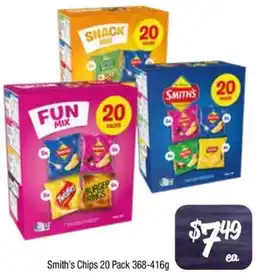 Foodworks Smith's Chips offer