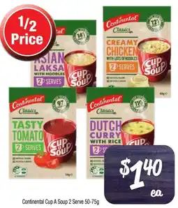 Foodworks Continental Cup A Soup offer