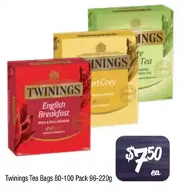 Foodworks Twinings Tea Bags offer