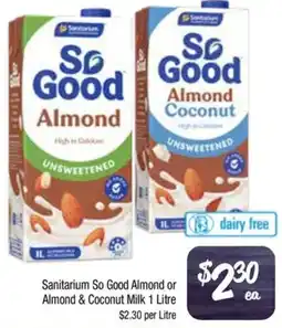 Foodworks Sanitarium So Good Almond or Almond & Coconut Milk offer