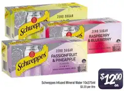 Foodworks Schweppes Infused Mineral Water offer