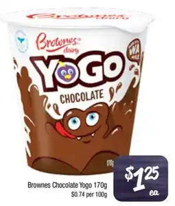 Foodworks Brownes Chocolate Yogo offer