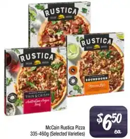 Foodworks McCain Rustica Pizza offer