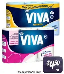 Foodworks Viva Paper Towel offer